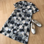 【SALE♦️30%OFF】大きな水玉柄　ゆったり　ワンピース