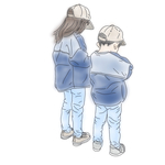 ふんわりカラーイラスト