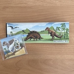 夏休み工作キット　スクラップブッキング　パタパタミニアルバム  DINOSAURS No.1