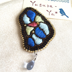 ＊IRO-ASOBI ＊刺繍ブローチ