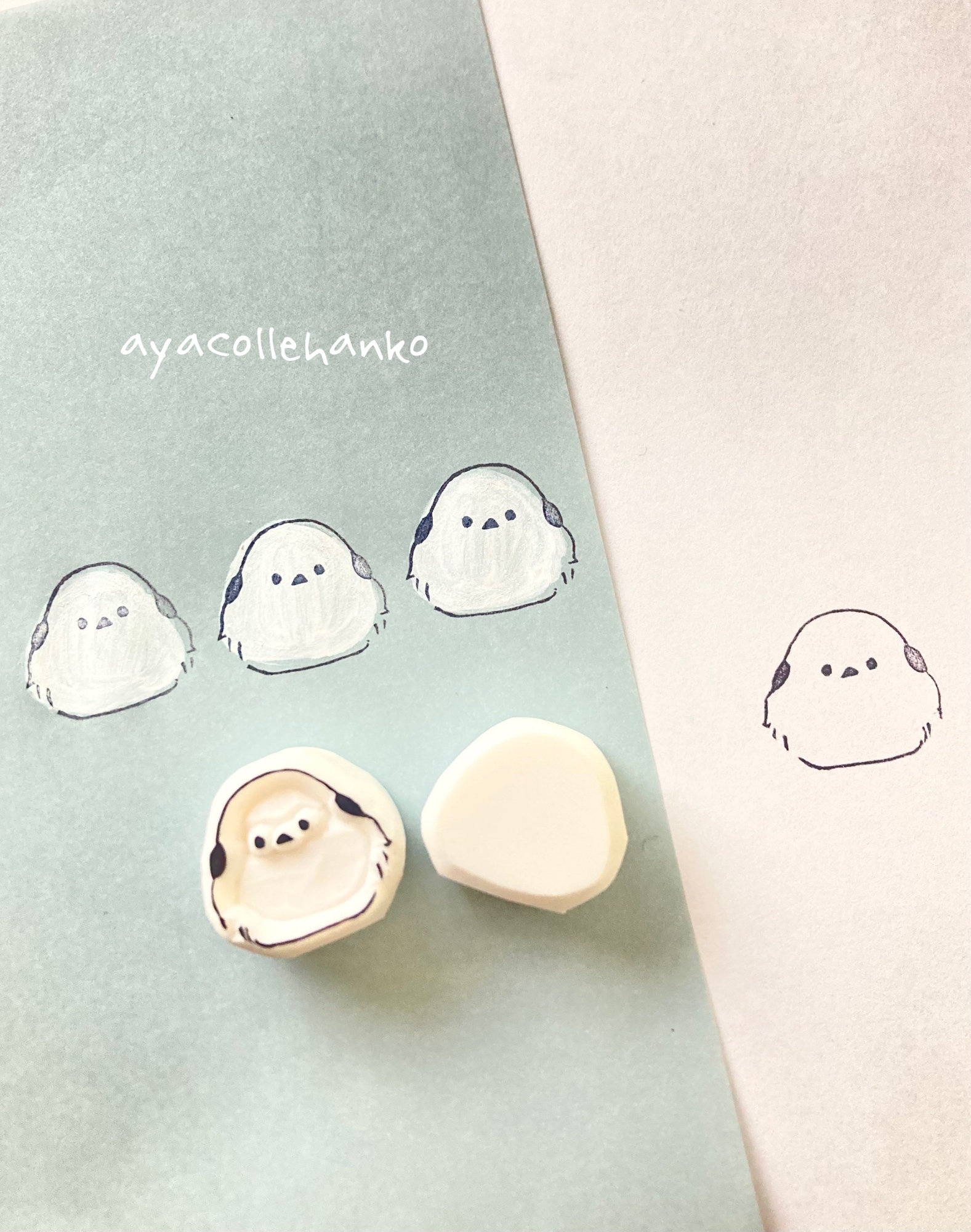 ⌘ Porte-Bonheur ⌘ページです☆消しゴムはんこ 消しゴムはんこ☆金魚ハンコSET - AYACOLLHANKO'S GALLERY