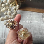 flower shell リング "花"