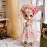 花冠とVネックドレス☆ネオブライス☆Blythe