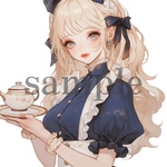 オリジナル人物ステッカー♡No.744
