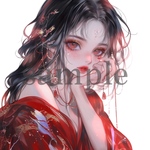 オリジナル人物ステッカー♡No.484