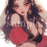 オリジナル人物ステッカー♡No.813