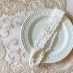 韓国リボン　ベビーヘアバンド