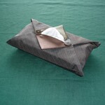 男物の大島紬で作ったティッシュボックスカバー・２（送料込）