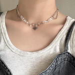 one's necklace / 天然石 シルバー チェーン ネックレス