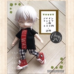 ねんどろいどどーる　服　少しだけ丈の長い　デザインTシャツ　（ALL WAY） no.78