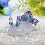 Uo339［フラワリィクォーツ］宇宙を宿すガラスのウミウシ
