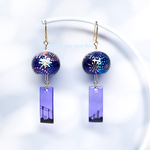 【受注制作】花火の風鈴ピアス〈リニューアル版〉