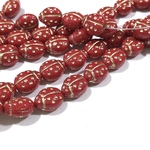 てんとう虫9㎜ 10個 チェコビーズ