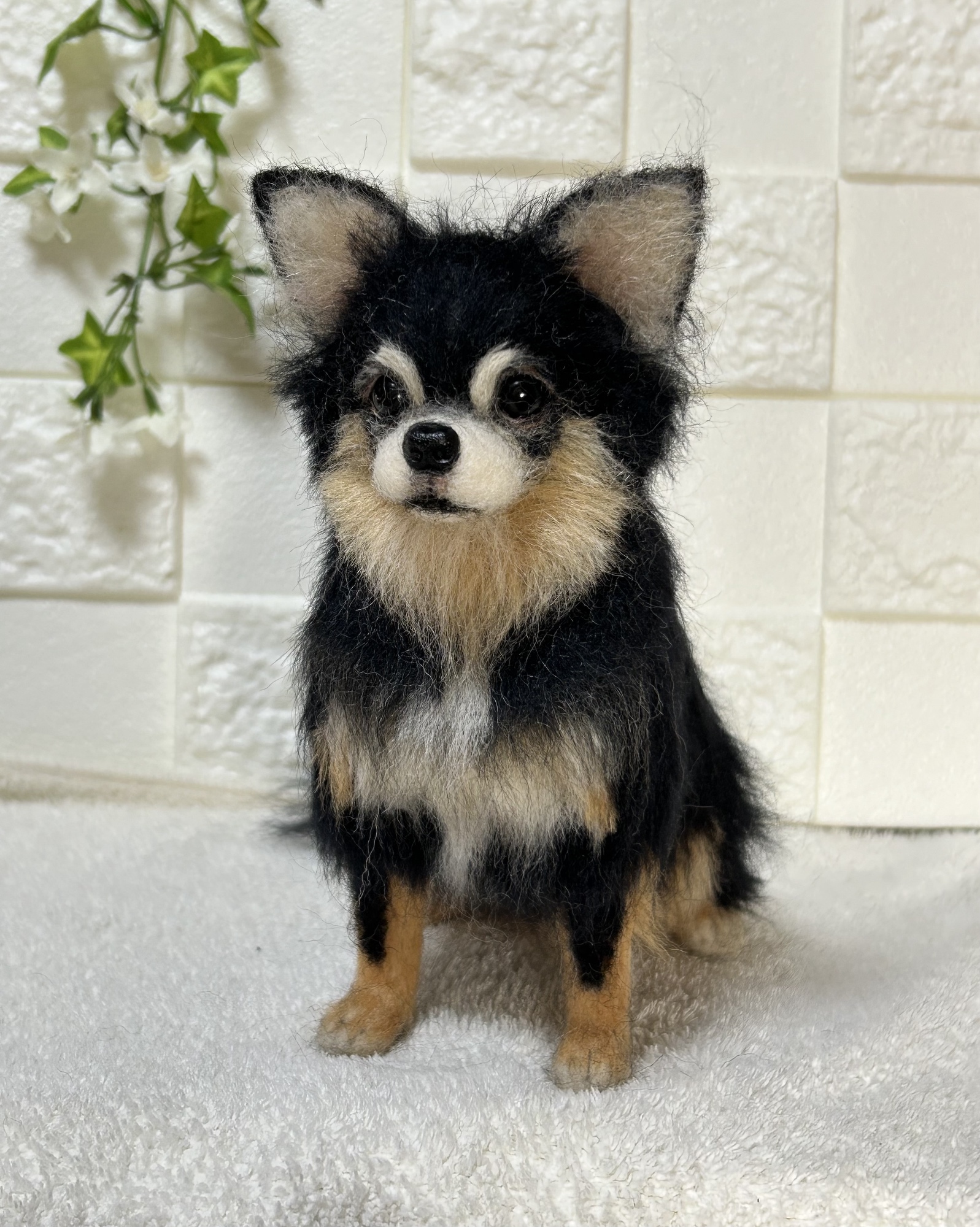 ☆羊毛フェルト☆【オーダーメイド】☆チワワ☆犬☆ぬいぐるみ