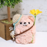 夏散歩・もこクマ(ピーチ)