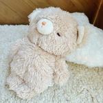 優しいお顔のふっくらモコモコくまちゃん♡※受注制作