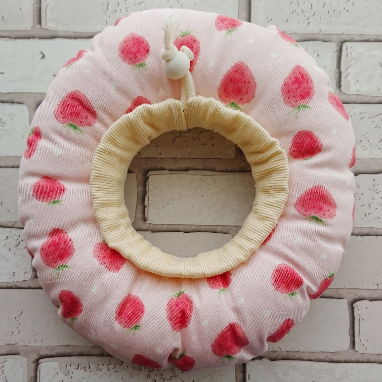 モモンガハウス(アイス・ドーナツ柄) ボアピンク  2100円 モモンガハウス(アイス・ドーナツ柄) ボアピンク 2100円