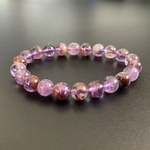 【希少天然石】ガーデンアメジストのブレス