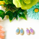 予約品 ブルー U字ピアス