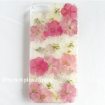 押し花埋め尽くし 押し花ケース iPhone6plus 6splus Xperia Android