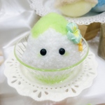 【SALE】クジラ？のくぅたんぬいぐるみ　カキ氷🍈ver. 