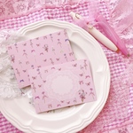 illusionメモ50枚・両面印刷🦋💐🎀