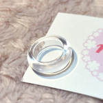 Clear ring