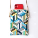 [ tamac0様専用オーダー品 ]フランス生地 スマホショルダー(ポケット付き) TOTEM