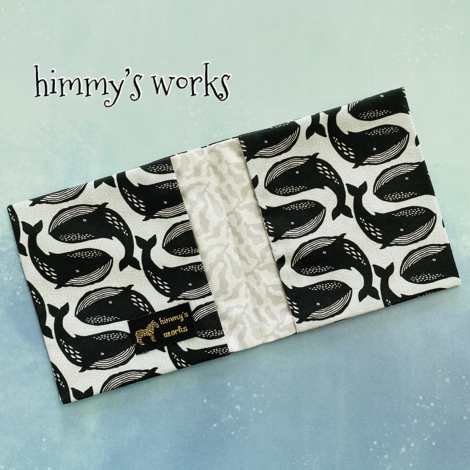 クジラポーチ（小）☆ハンドメイドポーチ☆デニム⑨水色 クジラポーチ（小）☆ハンドメイドポーチ☆デニム⑨水色 【公式通販】