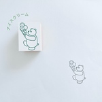 くまちゃんとアイス