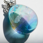 雲レジン☆あの時のお空☆空たまご2☆オススメの紐ペンダント