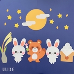 壁面飾り お月見 十五夜 秋