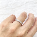 プラチナエタニティリング　KR7321　エタニティリング　プラチナ　ダイアモンド　婚約指輪　結婚指輪