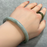 本翡翠バングル(内周19.2㎝)