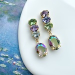 colorful gem “dream land -night time-.” pierce / earring