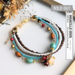 《ボヘミアンシリーズ》Marcille Seer【マルシル・シア】#多連 #ブレスレット #bohemian
