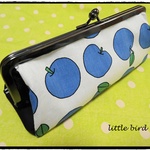 がま口ﾍﾟﾝｹｰｽ・ﾒｶﾞﾈｹｰｽ　＊Fruit - apple＊