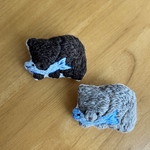 木彫りの熊🐻ブローチ(再販)