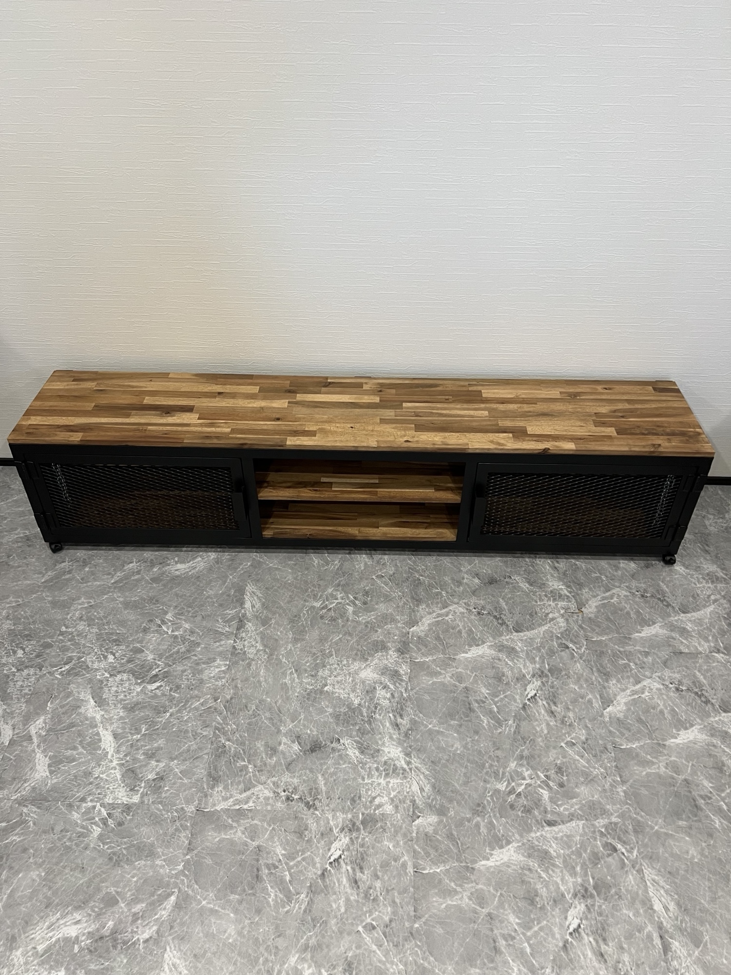 オーダーオリジナルアイアン脚 T型 2WAY 21角仕様 ダイニング