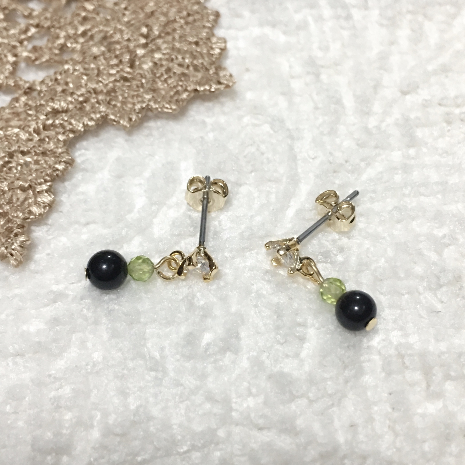 みっちゃん◆サイロメレーンデンドライト×モリオンピアス✧黒水晶 楽天市場】モリオン ピアスの通販