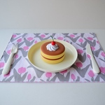 ピンクチューリップ🌷ランチョンマット【ランチマット】