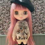 手編み❣️22センチサイズドールセーター（ロング）❤️