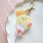 ロリポップキャンディ🍭キーホルダー＊イエロー