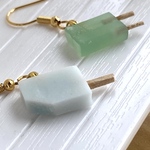 ソーダアイス　ミニチュアピアスorイヤリング