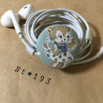 111. イヤホンコードクリップ メリーボンボン猫