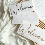 Welcome ステッカー