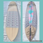 9.0ftのボードにぴったり♪サーフボードデッキカバー🏄‍♀️🏄‍♂️【ショート〜ロングまであなたのボードに合うように丈詰め・丈伸ばしなどお直しできます！】もれなくWAX&お洗濯ネットプレゼント中🎁