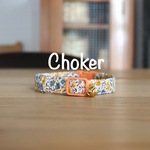 猫首輪《チョーカー》リバティ フィービー イエロー