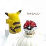 送料無料! スワロ ポケモンボール キーチェーン♡