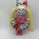 ハンドメイドドールチャーム　バックチャーム　お人形